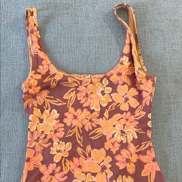 NEW Rhythm x Free People Tank Short One-Piece Surf Suit - Oasis Floral, S - Picture 5 of 13